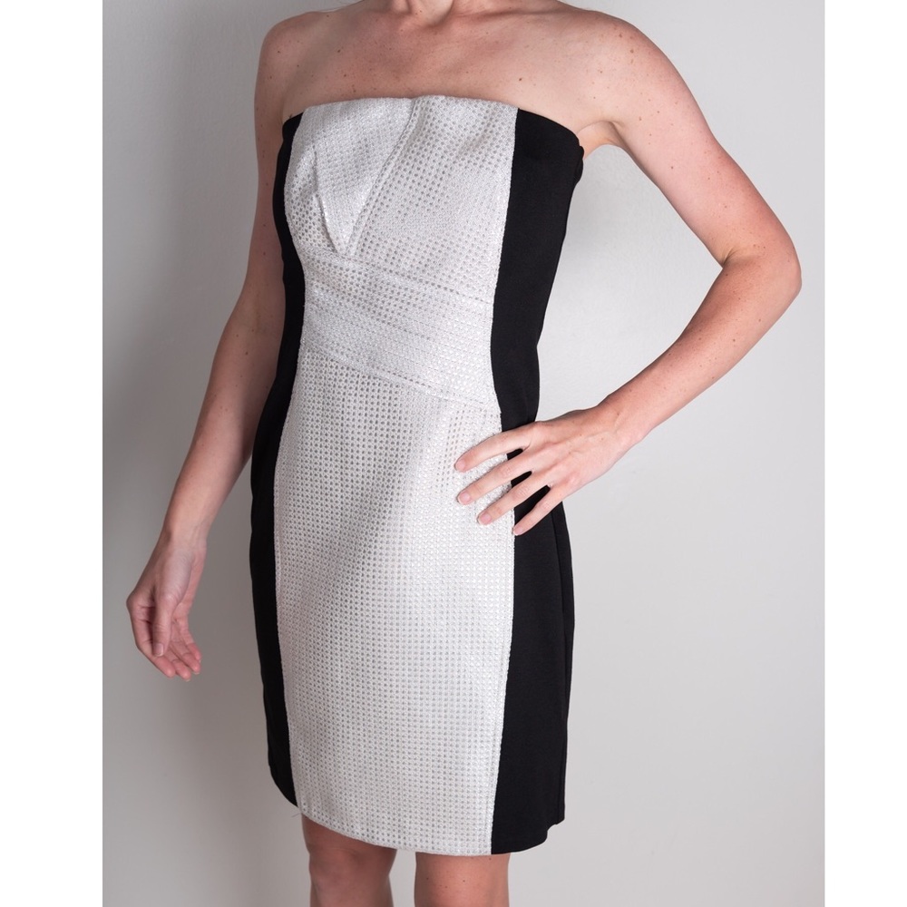Yoana Baraschi silver-moon strapless dress